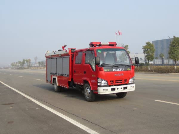 國六慶鈴五十鈴2-3噸水罐消防車