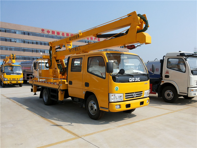 國六新款東風13-14米高空作業車